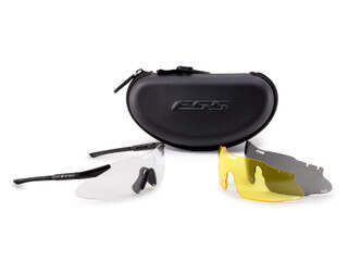 The ESS 3 lens glasses kit provides you with everything you need to hit the range safely. This kit has you covered from sun up to sun down.